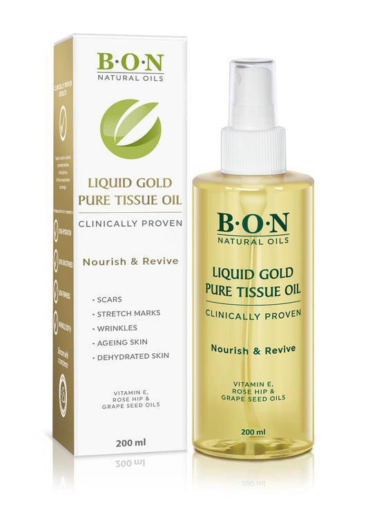 B.O.N Liquid Gold Pure Tissue Oil 200ml